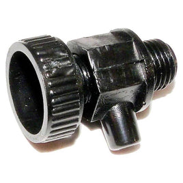 Jandy part number R0557200. Black plastic .25" male pipe thread air bleed fitting for Jandy CS series filters. 