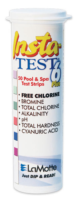 Insta-test 6 Plus Test Strip (50ct.)