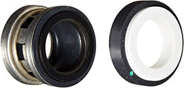 The PS 3868 pump seal is a spring loaded ceramic seal with a black ceramic face on the spring loaded side. The opposing face is white ceramic with a rubber boot on the back side. This seal will replace a PS-201 standard ceramic seal. 