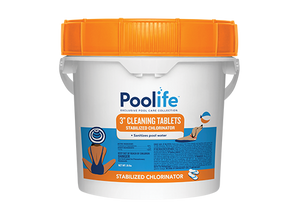 PLF-42116  -  PoolLife 25# 3" Chlorine Cleaning Tabs c