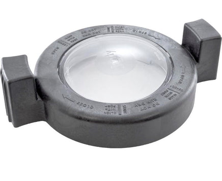 R0448800 is a black plastic locking ring with a clear lid in it's center. This lid fits Jandy Flo-Pro series pumps.